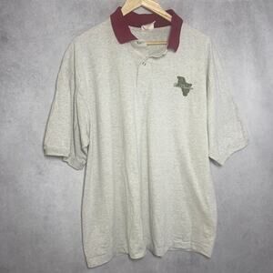 Mens Vintage Don Claudio Collared Shirt Cotton Short Sleeve XL